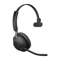 Jabra Evolve2 65 Link380c UC Mono Headset Draadloos Hoofdband Kantoor/callcenter USB Type-C Bluetooth Zwart - Afbeelding 4