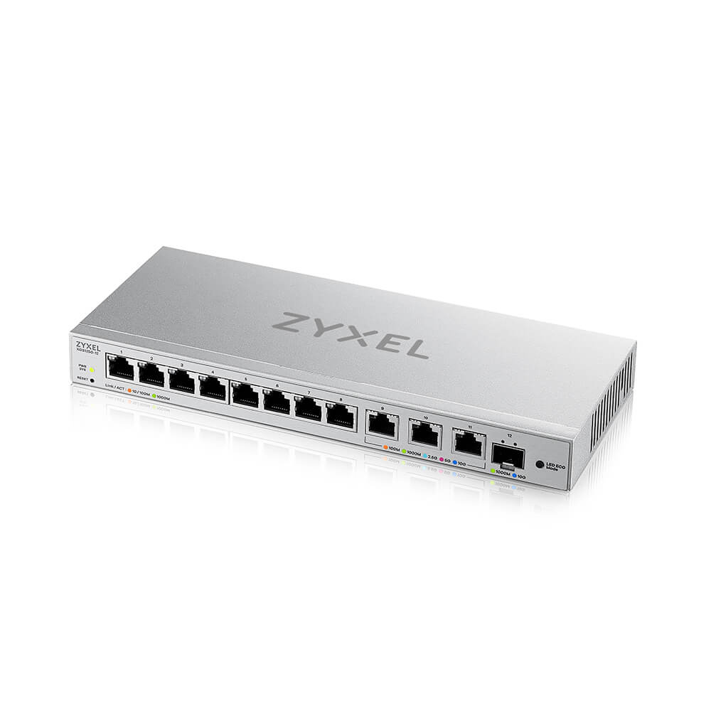 Zyxel XGS1250-12 Managed L2 10G Ethernet (100/1000/10000) Grijs - Afbeelding 4