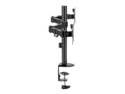Equip 17“-32” Full Motion dubbele Monitorarm zwart - Afbeelding 4
