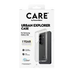 PanzerGlass CARE™ by ® Urban Explorer Case Transparent Samsung Galaxy S26 mobiele telefoon behuizingen Hoes Transparant - Afbeelding 4