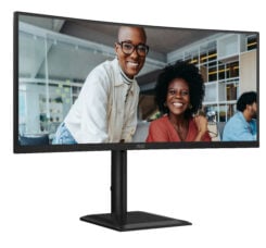 AOC CU34E4C computer monitor 86,4 cm (34") 3440 x 1440 Pixels UltraWide Quad HD LED Zwart - Afbeelding 6