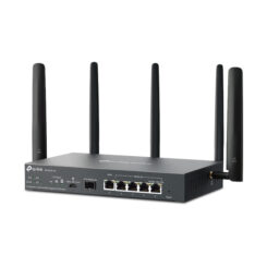 TP-Link Omada ER706W-4G draadloze router Gigabit Ethernet Dual-band (2.4 GHz / 5 GHz) Zwart - Afbeelding 3