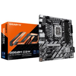 GIGABYTE B860M D3W moederbord Intel B860 LGA 1851 (Socket V1) micro ATX