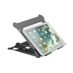 ACT Laptopstandaard, aluminium, inklapbaar, traploos in hoogte verstelbaar - Afbeelding 6