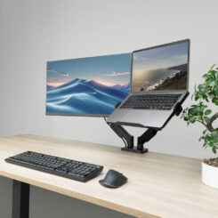ACT Universele laptophouder voor op monitorarmen - Afbeelding 3