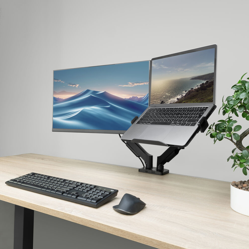ACT Universele laptophouder voor op monitorarmen - Afbeelding 3