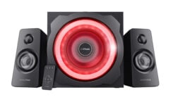Trust GXT 629 Tytan RGB Speakerset - 2.1 speakerset – RGB-verlichting – Subwoofer inbegrepen – Zwart - Afbeelding 4