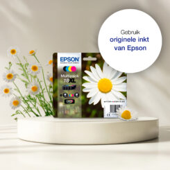 Epson Daisy 18XL Madeliefje Claria Home afzonderlijke cyaan inkt - Afbeelding 5