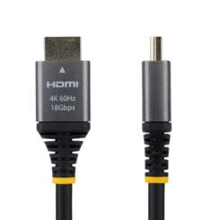 StarTech.com 1,5m Premium Gecertificeerde High Speed HDMI Kabel, 4K 60Hz/1440p 144Hz, HDMI 2.0 Kabel, HDR10/ARC, 18Gbps, 4K HDMI, Monitor/TV/Display, TPE-mantel - Afbeelding 3