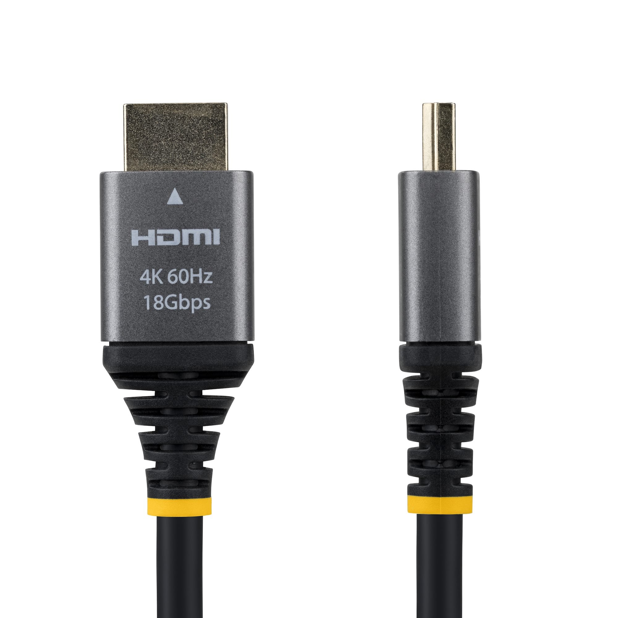 StarTech.com 1,5m Premium Gecertificeerde High Speed HDMI Kabel, 4K 60Hz/1440p 144Hz, HDMI 2.0 Kabel, HDR10/ARC, 18Gbps, 4K HDMI, Monitor/TV/Display, TPE-mantel - Afbeelding 3