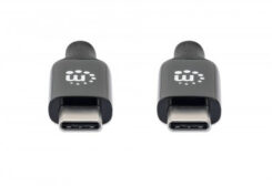 Manhattan USB-C naar USB-C kabel, 5 m, actief, mannelijk naar mannelijk, 10 Gbps (USB 3.2 Gen2), 3A, zwart, levenslange garantie - Afbeelding 4