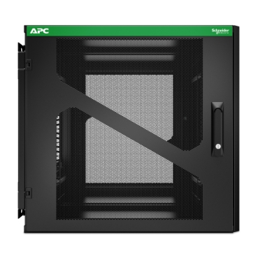APC NetShelter WX AR112SM - 19inch Wand patchkast, 12U/HE, 800MM diep, Zijmontage, Gemonteerd - Afbeelding 4