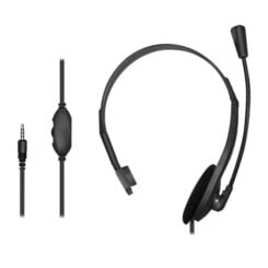 LogiLink HS0054 hoofdtelefoon/headset Bedraad Hoofdband Kantoor/callcenter Zwart - Afbeelding 3