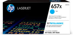 HP 657X originele high-capacity cyaan LaserJet tonercartridge - Afbeelding 2