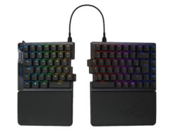 ASUS ROG Falcata toetsenbord Gamen USB + RF Wireless + Bluetooth QWERTZ Duits Zwart - Afbeelding 5