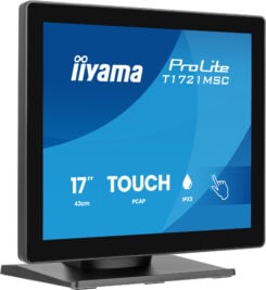 iiyama ProLite T1721MSC-B3 computer monitor 43,2 cm (17") 1280 x 1024 Pixels SXGA Touchscreen Tafelblad Zwart - Afbeelding 4
