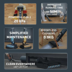 Rowenta X-Clean 5 Pro GZ5436 2-in-1 vloerreiniger - stofzuig & dweil tegelijk - Afbeelding 3