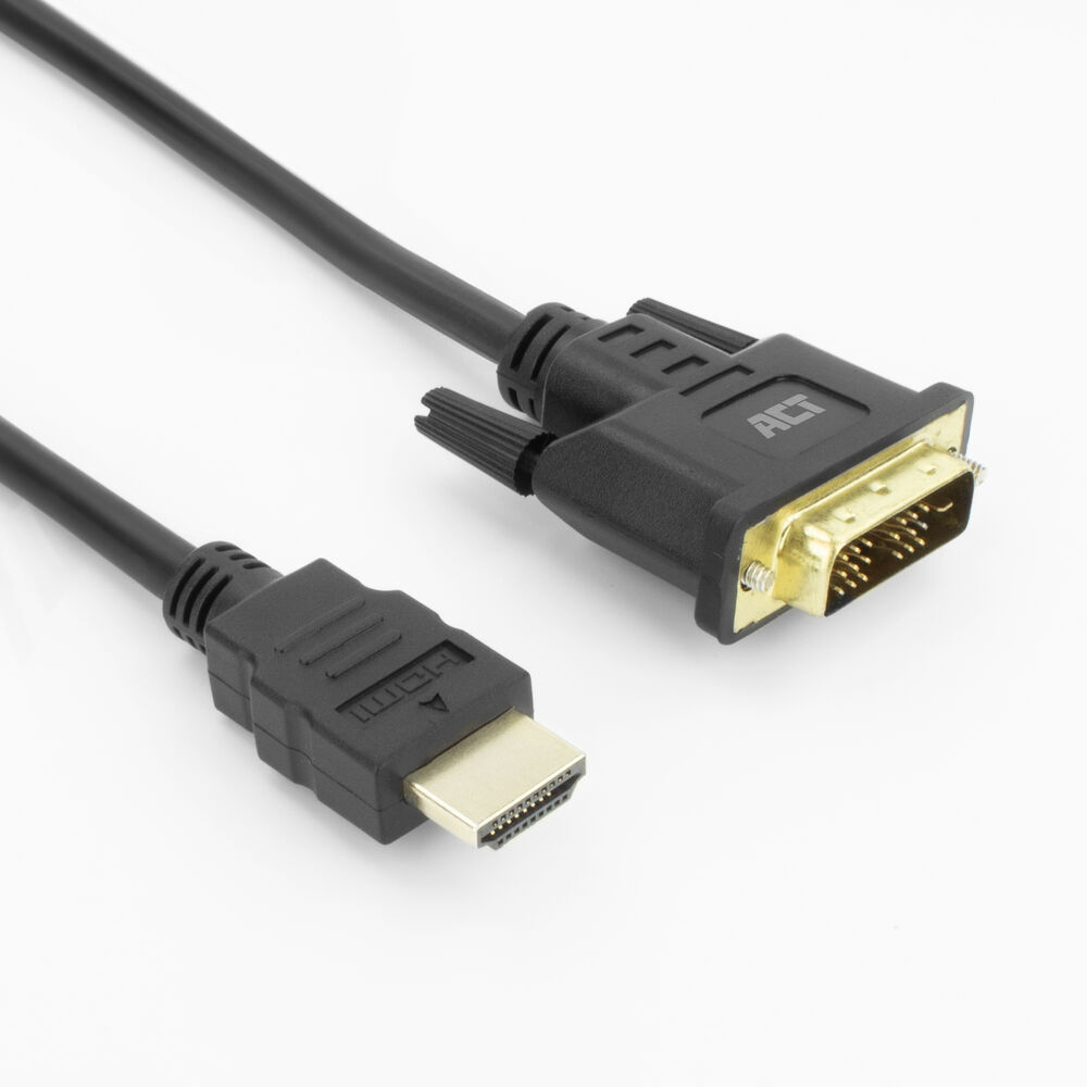 ACT AK3735 video kabel adapter 2 m HDMI Type A (Standaard) DVI-D Zwart - Afbeelding 2