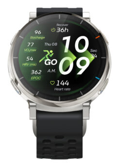 Amazfit Active 3 3,35 cm (1.32") AMOLED Digitaal 466 x 466 Pixels Touchscreen Goud GPS - Afbeelding 4