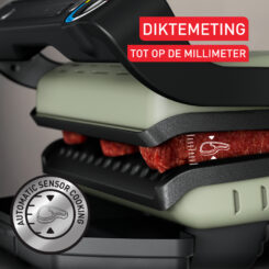 Tefal OptiGrill Eco Design OptiGrill GC71EL Intelligente contactgrill - Keramische platen - 6 automatische programma's - Afbeelding 5