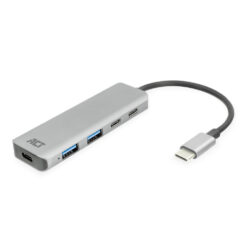 ACT USB-C hub 3.0, 2x USB-A, 2x USB-C - Afbeelding 2