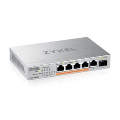 Zyxel XMG-105HP Unmanaged 2.5G Ethernet (100/1000/2500) Power over Ethernet (PoE) Zilver - Afbeelding 2