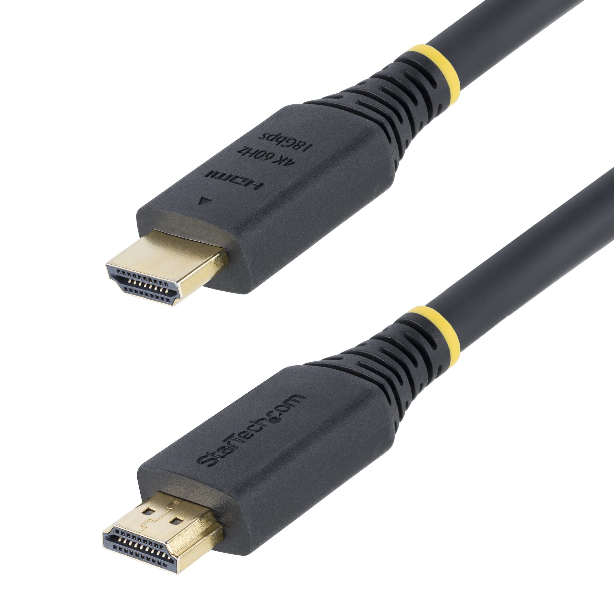StarTech.com 5m Premium Gecertificeerde High Speed HDMI Kabel, 4K 60Hz/1440p 144Hz, HDR10/HDCP 2.2/ARC, 18Gbps, UHD HDMI 2.0 Kabel voor TV/Monitor/Display, TPE Mantel - Afbeelding 3