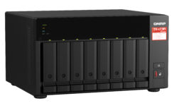 QNAP TS-873A NAS Tower Ryzen Embedded V1500B 8 GB DDR4 0 TB QNAP Turbo System Zwart - Afbeelding 4