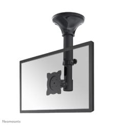 Neomounts FPMA-C025BLACK Monitor/TV-beugel plafond 10-30" - h 37-47 cm - kantelbaar - Afbeelding 2