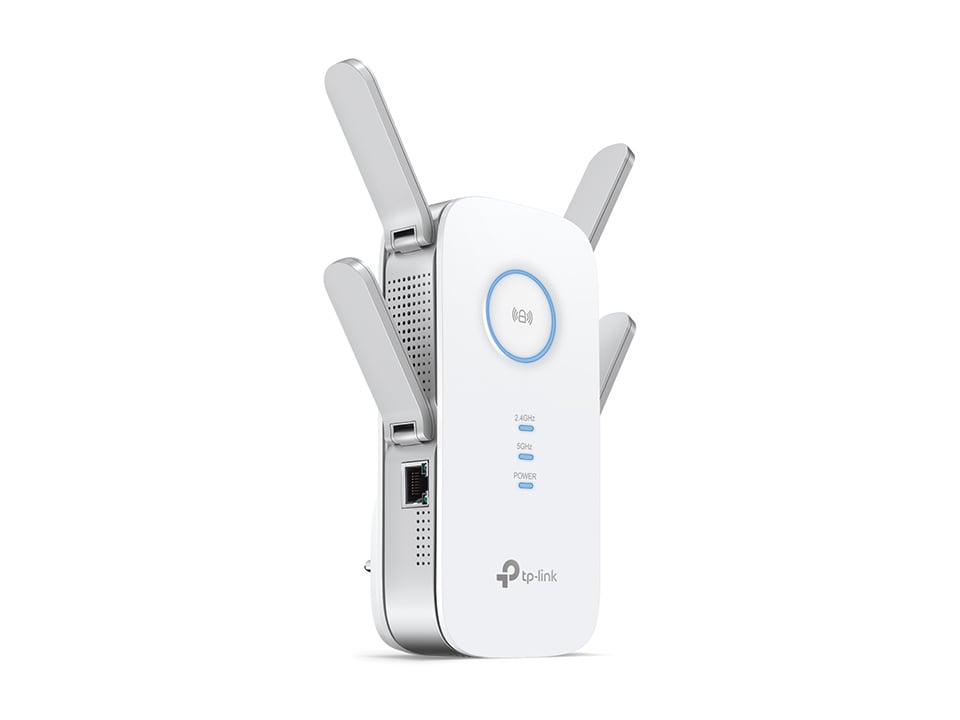 TP-Link RE650(EU) netwerkextender Netwerkzender Wit 10, 100, 1000 Mbit/s - Afbeelding 5