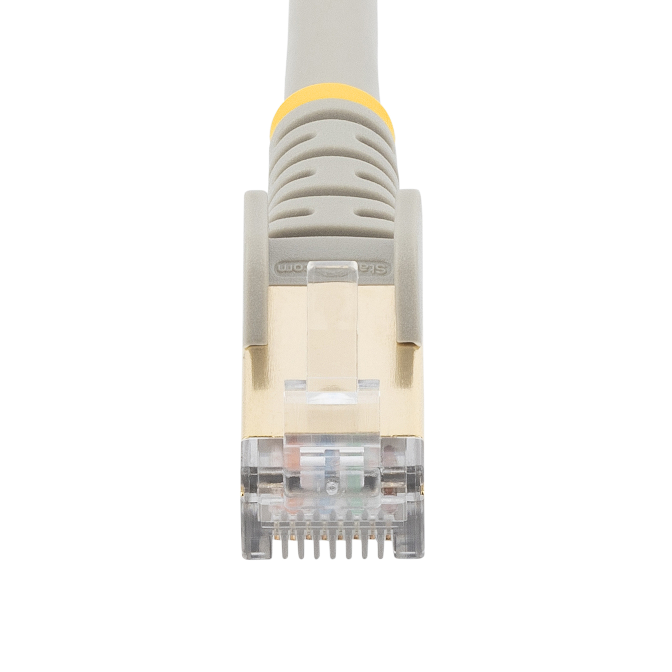StarTech.com 10m CAT6a Ethernetkabel - 10Gb STP (F/FTP) Shielded Snagless 100W PoE LAN Internetkabel - 10Gbe Netwerk Patchkabel met Trekontlasting - Grijs - Individueel getest - TIA/UL - Afbeelding 4