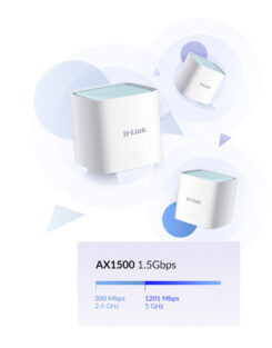 D-Link EAGLE PRO AI AX1500 Mesh Systeem 2 pcs - Afbeelding 6
