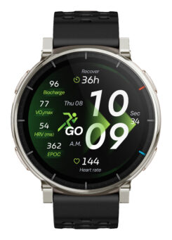Amazfit Active 3 3,35 cm (1.32") AMOLED Digitaal 466 x 466 Pixels Touchscreen Goud GPS - Afbeelding 3