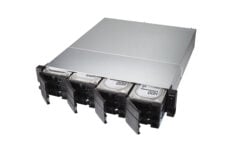 QNAP TS-H1886XU-RP-R2 NAS Rack (3U) Intel® Xeon® D D-1622 32 GB DDR4 0 TB QuTS hero Zwart, Grijs - Afbeelding 3
