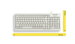 CHERRY XS toetsenbord Thuis USB QWERTZ Duits Grijs - Afbeelding 4