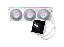 ASUS ROG Strix LC IV 360 ARGB LCD White Edition Processor Kit voor vloeistofkoeling 12 cm Wit - Afbeelding 4