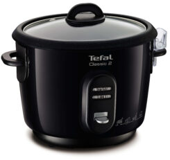 Tefal Rijstkoker classic zwart 6 kops + stoommand RK1028 - Afbeelding 2