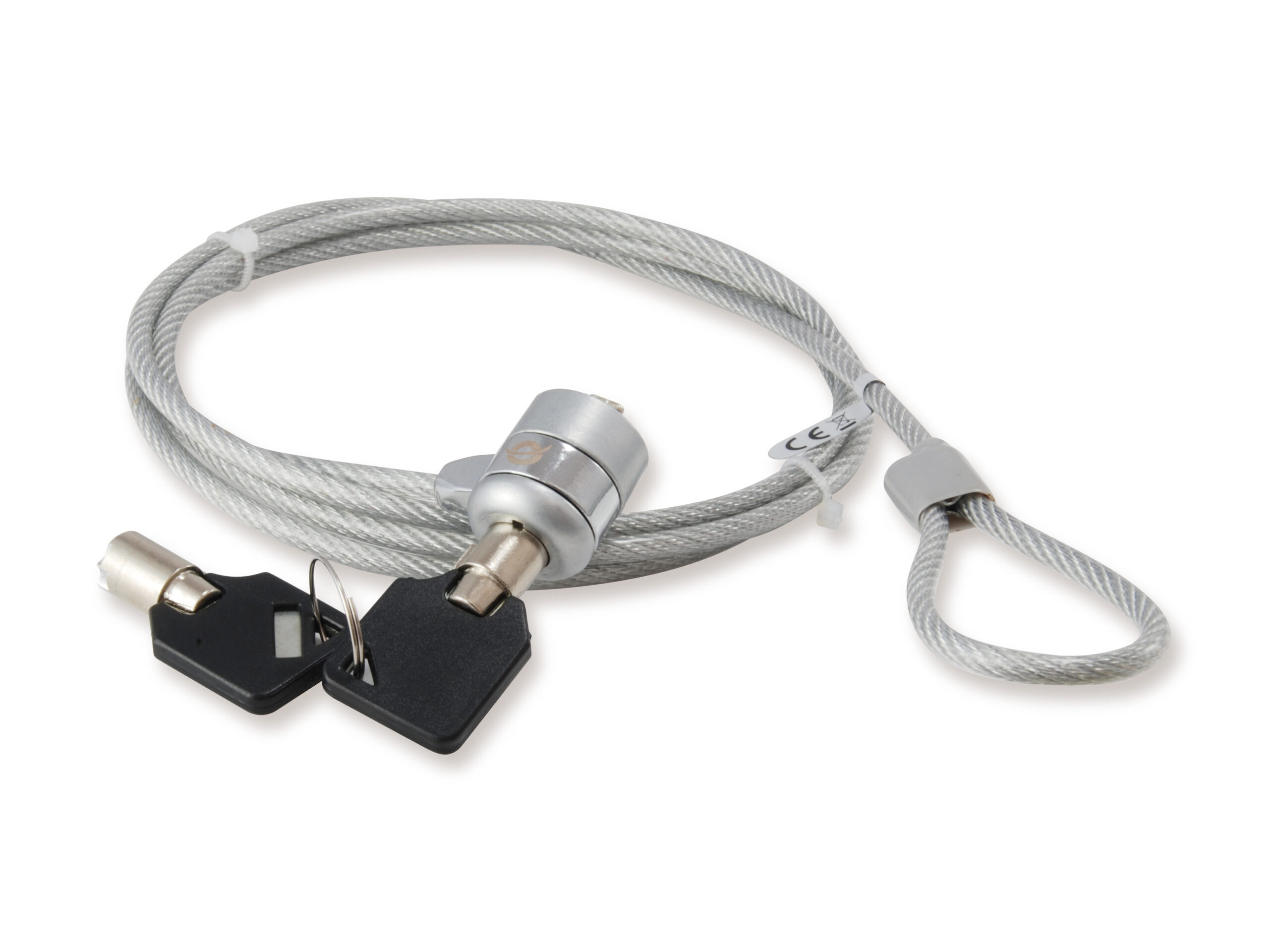 Conceptronic CNBSLOCK15 kabelslot Zilver 1,5 m - Afbeelding 2