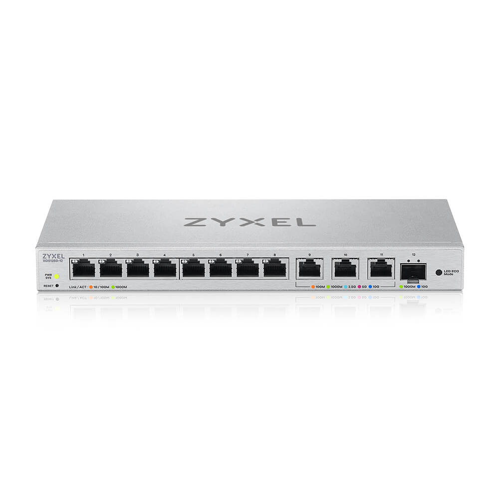 Zyxel XGS1250-12 Managed L2 10G Ethernet (100/1000/10000) Grijs - Afbeelding 5
