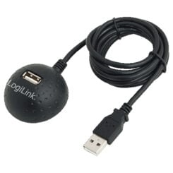 LogiLink CU0013B USB-kabel Zwart