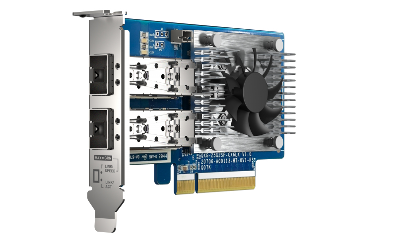 QNAP QXG-25G2SF-CX6 netwerkkaart Intern Fiber 25000 Mbit/s - Afbeelding 4