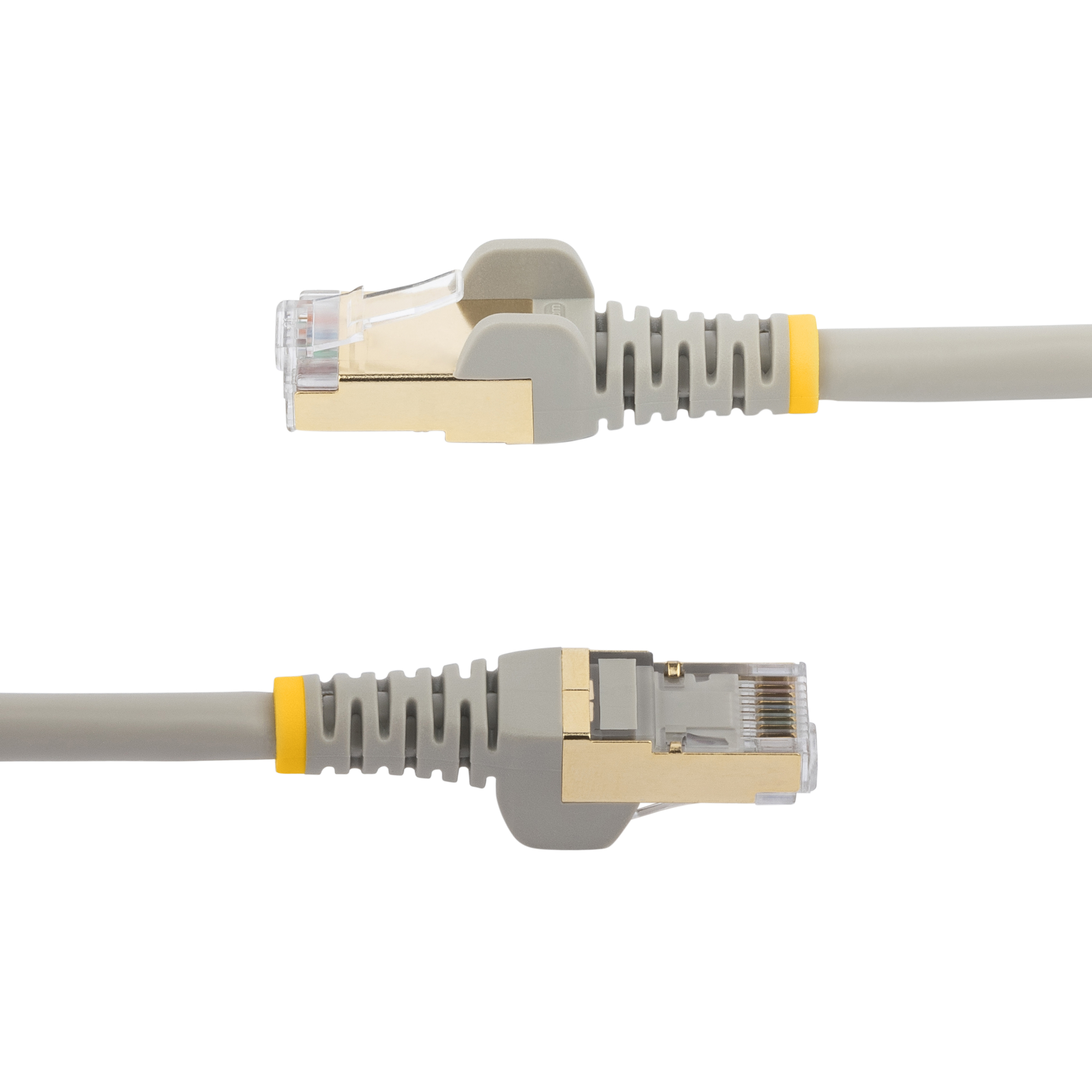 StarTech.com 10m CAT6a Ethernetkabel - 10Gb STP (F/FTP) Shielded Snagless 100W PoE LAN Internetkabel - 10Gbe Netwerk Patchkabel met Trekontlasting - Grijs - Individueel getest - TIA/UL - Afbeelding 3