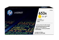 HP 653A originele gele LaserJet tonercartridge