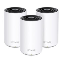 TP-Link Deco XE75 Tri-band (2,4 GHz / 5 GHz / 6 GHz) Wi-Fi 6E (802.11ax) Wit 3 Intern - Afbeelding 2