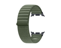 Samsung Fabric Band (M/L) for Galaxy Watch9 (Watch8) Olijf Stof/Weefsel - Afbeelding 4