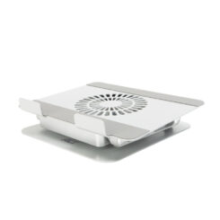 ACT Laptopstandaard 360° draaibaar, met ventilator, traploos in hoogte verstelbaar - Afbeelding 3