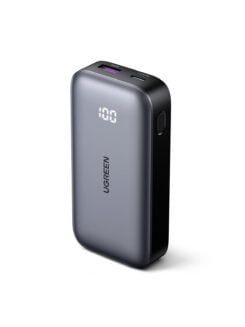Ugreen 10000mAh Mini Powerbank Quick Charging 30W Grijs - Afbeelding 4