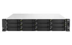 QNAP TS-H1887XU-RP NAS Rack (2U) Intel Xeon E E-2336 32 GB DDR4 0 TB QuTS hero Zwart, Wit - Afbeelding 2