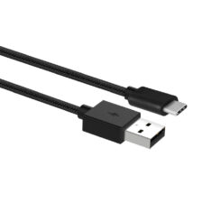 ACT USB 3.2 Gen1 laad- en datakabel A male - C male 1 meter, nylon - Afbeelding 2