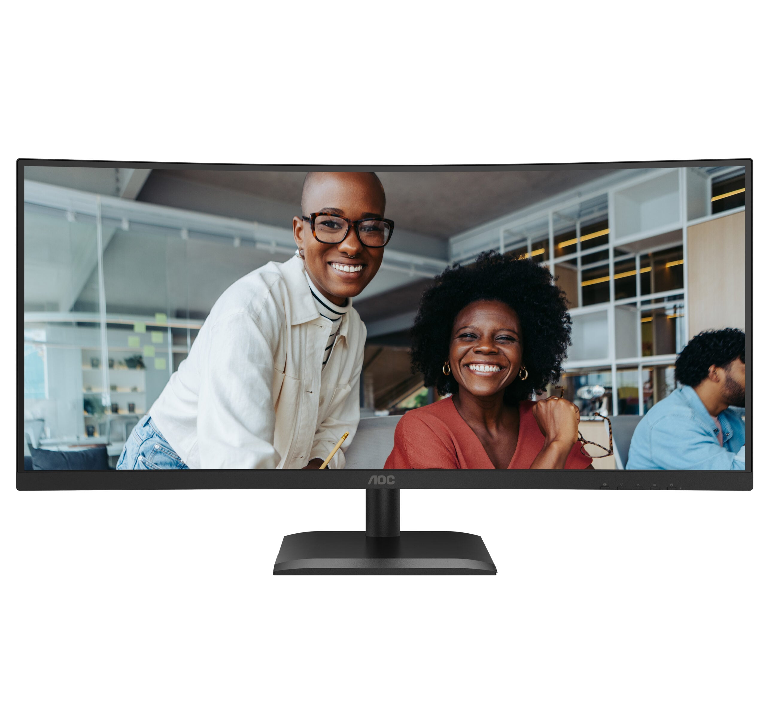 AOC CU34E4C computer monitor 86,4 cm (34") 3440 x 1440 Pixels UltraWide Quad HD LED Zwart - Afbeelding 3